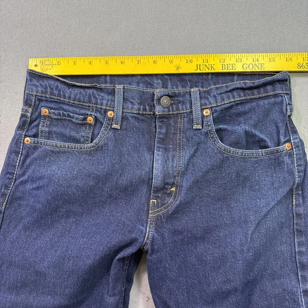 Levis‎ 502 32x32 Regular Taper Mens Jeans Medium Wash Blue Denim